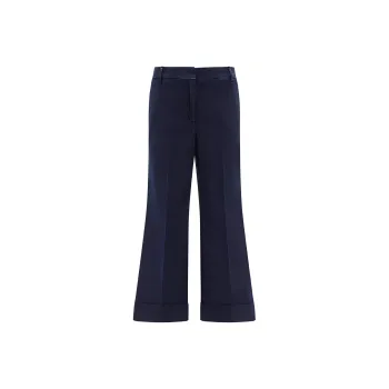 JACOB COHEN Selena Wide-Leg Cropped Jeans