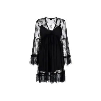PINKO Long Sleeved Dresses Women's Black