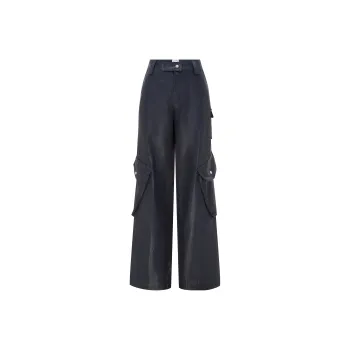 With Jean Cargo Pants Women's Wax Blue