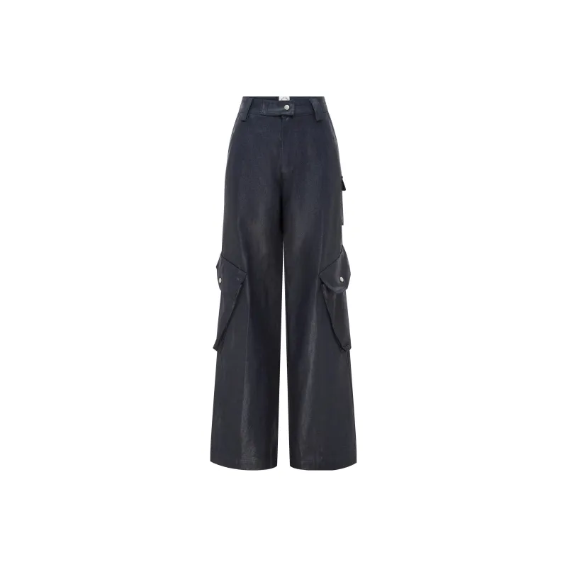With Jean Cargo Pants Women's Wax Blue-0