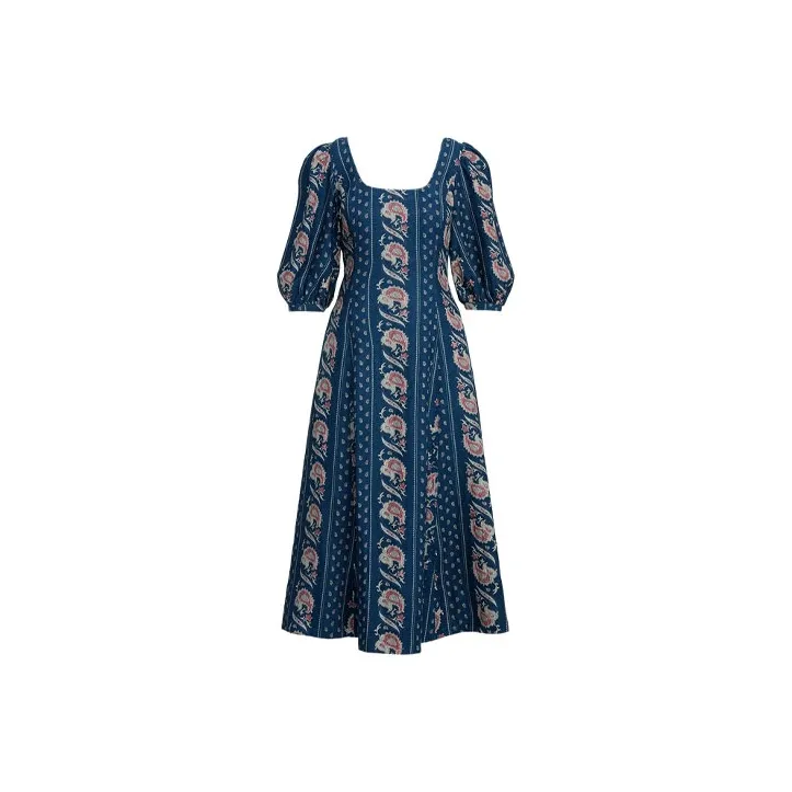 Polo Ralph Lauren Short-Sleeved Dresses Women's Blue-0