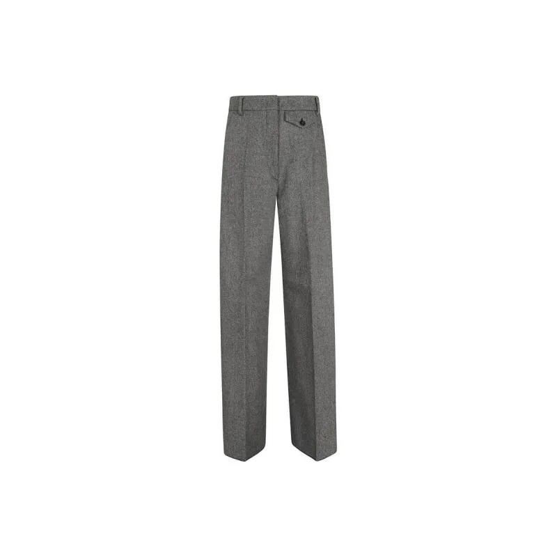 SportMax 'S Max Mara Wide Leg Tweed Trousers-0