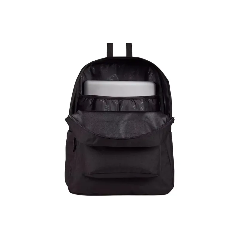 JanSport Polyester Backpack Medium Size Unisex Black-2