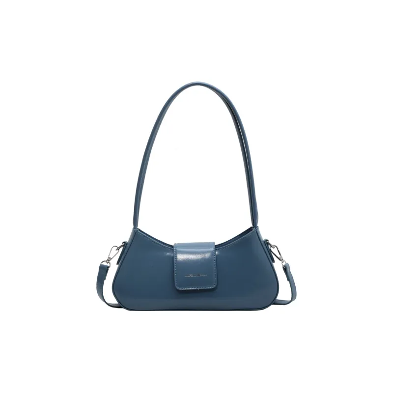 RIVMIND PU Shoulder Bag, Crossbody Bag Women's White/Black/Silver/Black/Pink/Blue-21