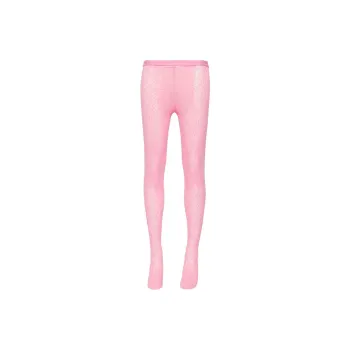 Marine Serre SS24 Leggings Women's Bubble Gum Pink