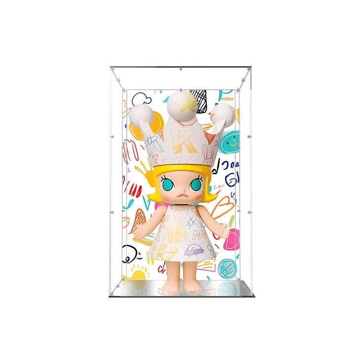 KGBOX Compatibility POPMART Molly With Childlike Princess 1000% Model Accessories-12