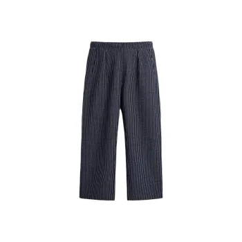 ZARA Casual Pants Men's Sea Blue/White