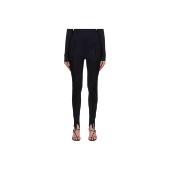 MM6 Maison Margiela Casual Pants Women's Black