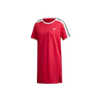 Adidas Originals Short Sleeved Dresses Women's Red