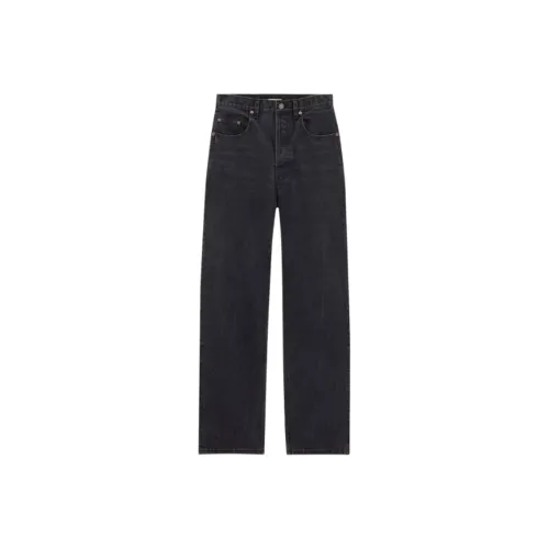SAINT LAURENT Carrot Fit Jeans 'Used Paris Black'