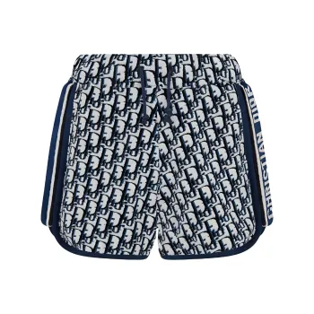DIOR Quarterly New Products Casual Shorts Women's Marine Blue