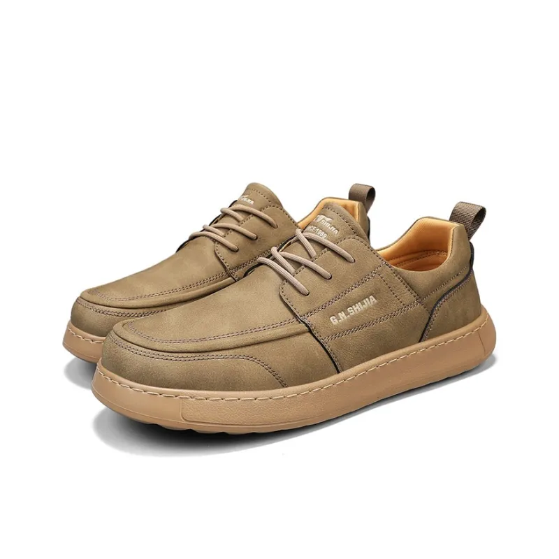 G.N.SHIJIA Cushioning, Slip Resistant, And Abrasion Resistant Low Top Casual Shoes Men's-2