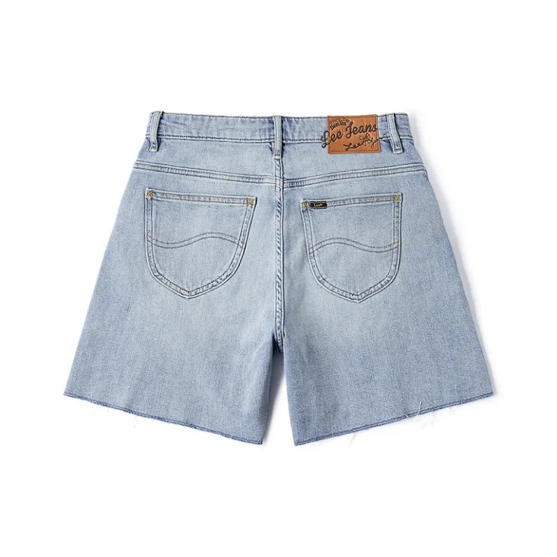 Lee Denim Shorts Women's Light Blue-1