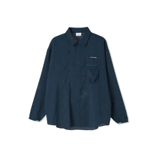 Columbia Shirt Men's Columbia Marine Blue