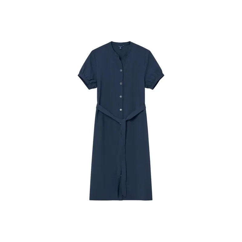 NAUTICA SS24 Short Sleeved Dress Women's Light Navy Blue-0