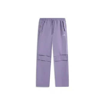 LiNing x GUGONG LIANMINGKUAN Chinese Culture Series Casual Pants Women's Light Dark Purple