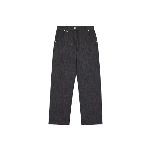 Safarispot 1/2 ROUX BASE UNIFORM LIGHT DENIM PANTS Jeans Women's BLACK/Black