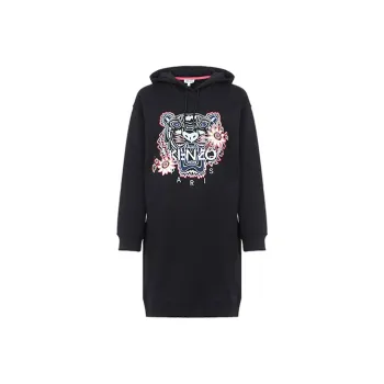 KENZO Long Sleeved Dresses Women's Black