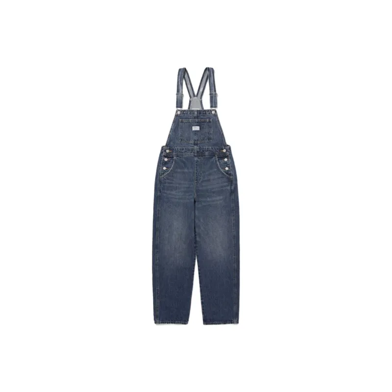 Levis Overalls Women's Vibrant Blue-0