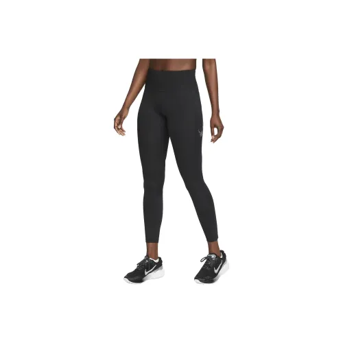 Nike Fast Women's Mid Rise 7/8 Graphic Leggings With Pockets