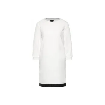EMPORIO ARMANI Long Sleeved Dresses Women's White
