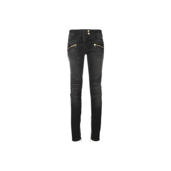 BALMAIN Skinny Biker Jeans