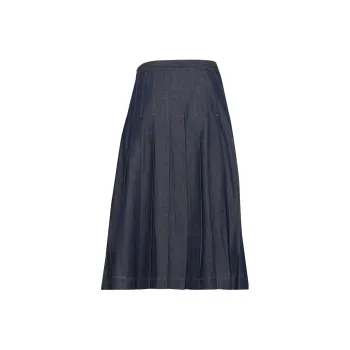 ARITZIA Denim Long Skirts Women's Dark American Blue
