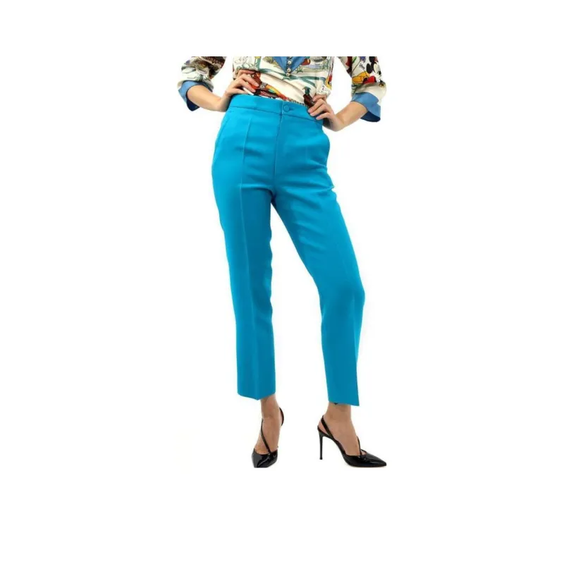 GUCCI Suit Trousers Women's Blue-0