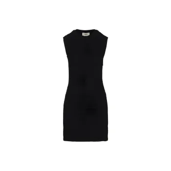 FENDI Sleeveless Dress Women's Black