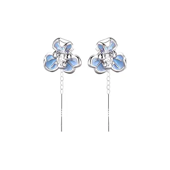 QIANFANGDAHUANGYE Titanium Steel Drop Earrings Women's