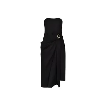 PRADA Sleeveless Dresses Women's Black