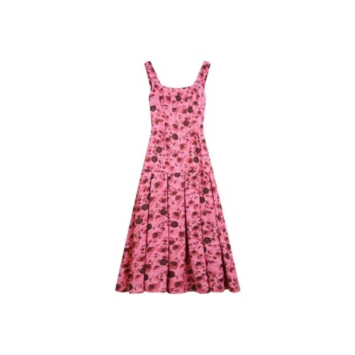 ELF SACK Slip Dress Women's Pink