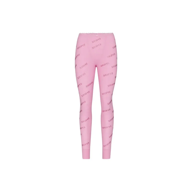 Skims Leggings Women's Pink-0