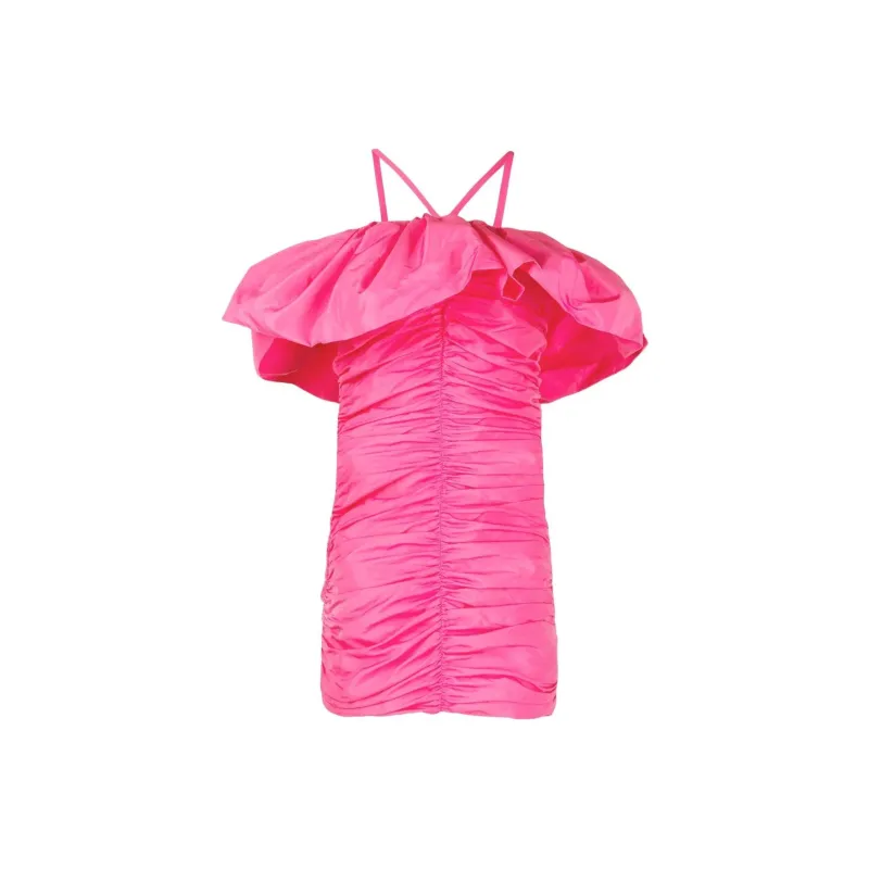 MSGM Sleeveless Dresses Women's Peach Pink-0