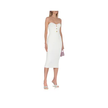 Self-portrait Sleeveless Dresses Women's White