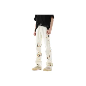 IJRJ Jeans Unisex White