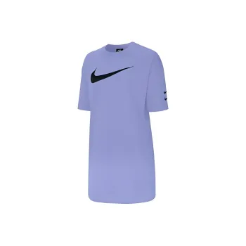 Nike Short Sleeved Dresses Women's Blue
