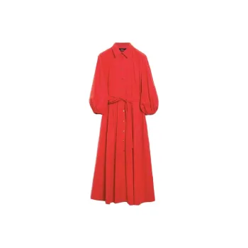 WEEKEND MaxMara Short Sleeved Dress Women's Red