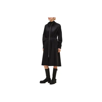 HERMES FW24 Long Sleeved Dresses Women's Black
