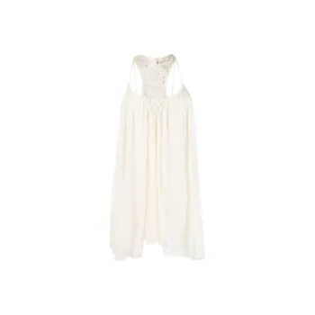 ISABEL MARANT Laced Ruched Mini Dress