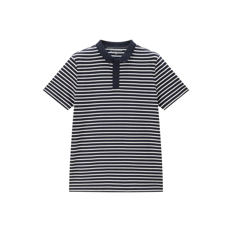 UNIQLO Polo Shirt Men's Blue White-0
