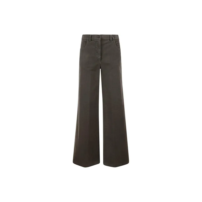 ASPESI Jeans Women's Olive Green-0