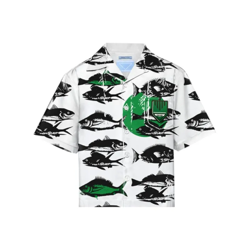 PRADA Timecapsule September 2021 Poplin Shirt-0