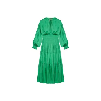 Maje Long Sleeved Dresses Women's Green