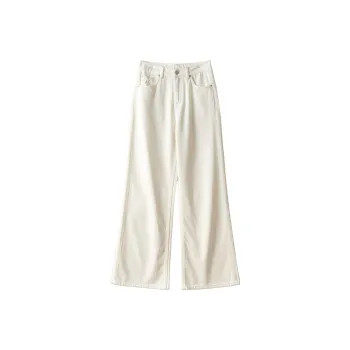 To The West Casual Pants Women's White
