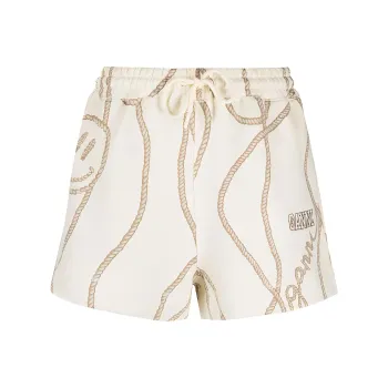 GANNI Casual Shorts Women's Ecru