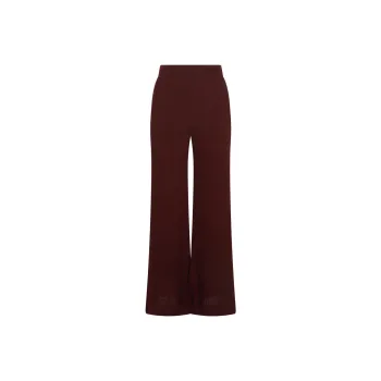 Loro Piana Camino Ribbed Flared Trousers