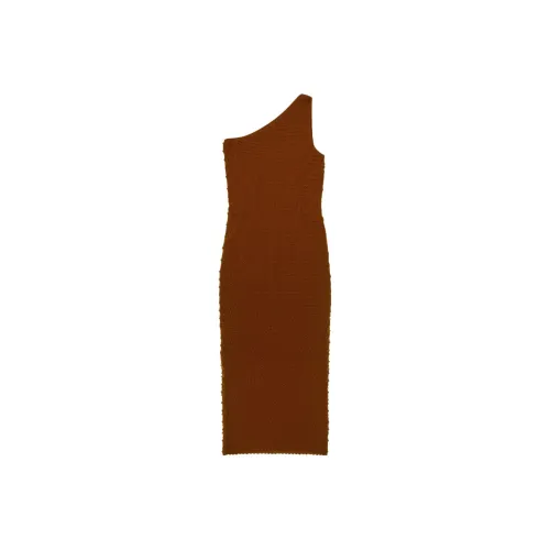Helmut Lang Sleeveless Dresses Women's Hickory Nut