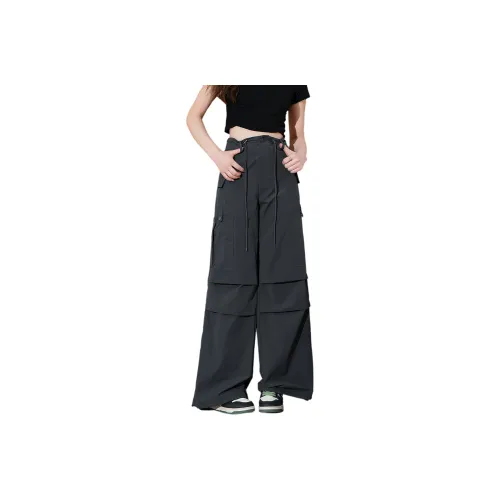 Tonlion Casual Pants Women's Cool Dark Gray