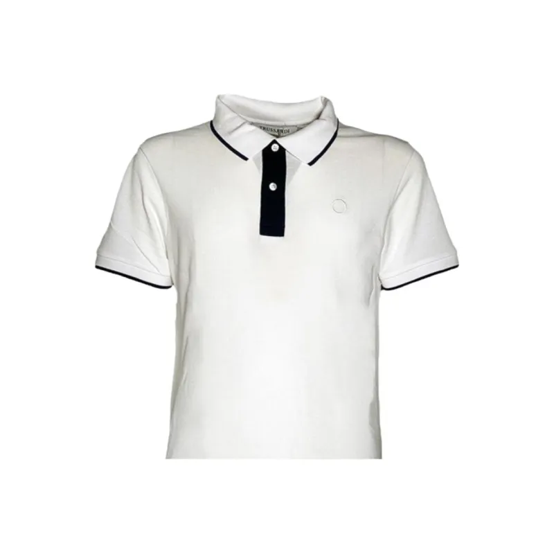 TRUSSARDI Polo Shirts Men White-1
